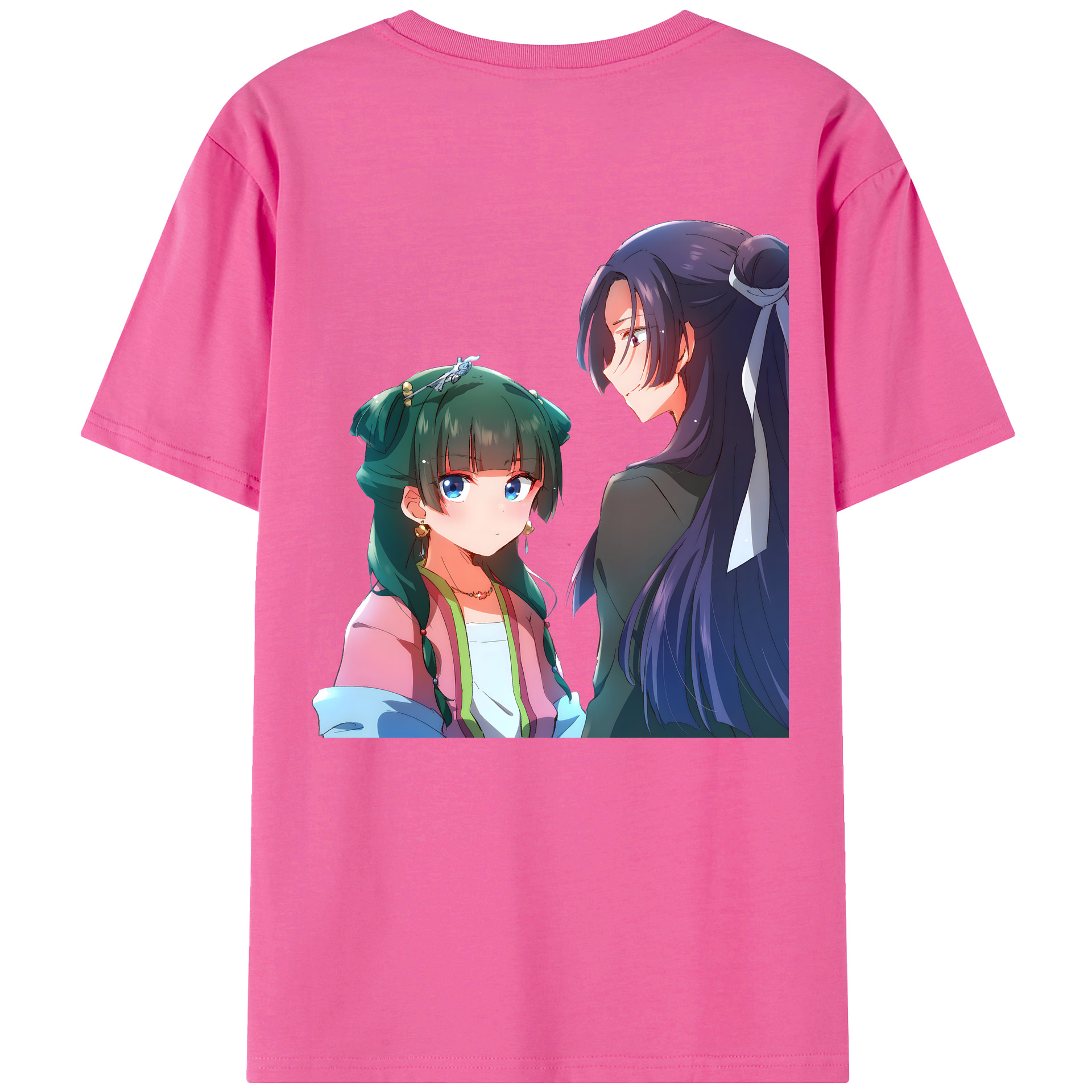 （画像用） 薬屋のひとりごと The Apothecary Diaries レディース半袖Tシャツ(バックプリント)